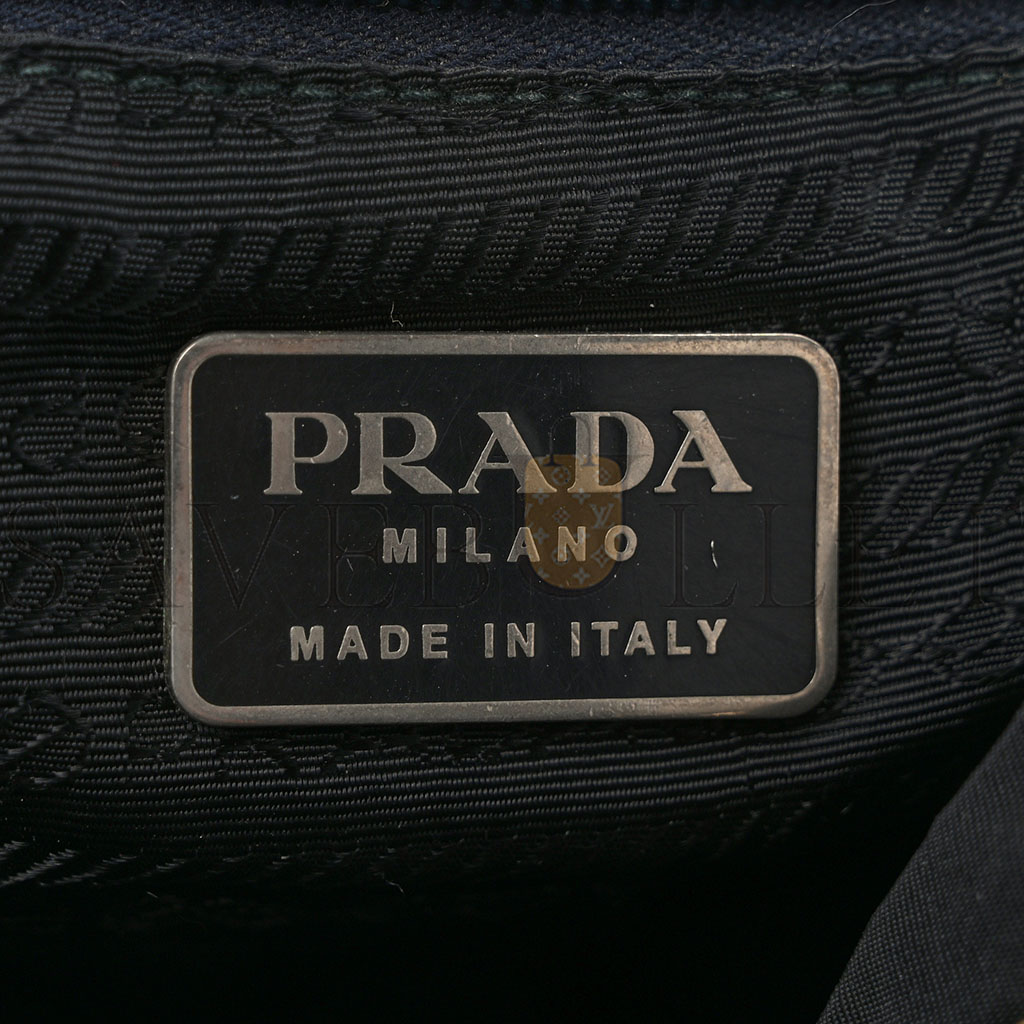 PRADA TESSUTO NYLON TOTE BLACK (33*28*9cm) PRADA TESSUTO NYLON TOTE BLACK (33*28*9cm)