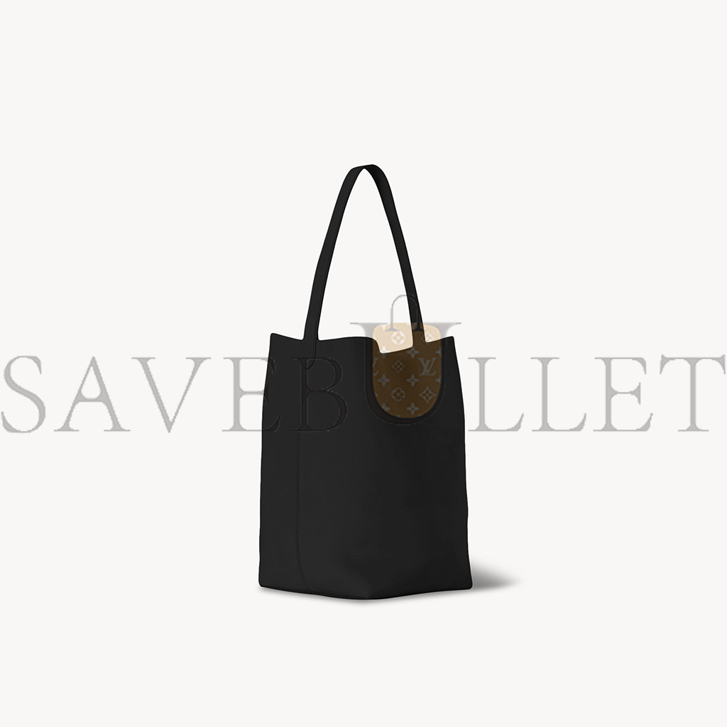 THE ROW SMALL NS PARK TOTE BAG IN NUBUCK BLACK W1314L87BLK (25*22*12cm) THE ROW SMALL NS PARK TOTE BAG IN NUBUCK BLACK W1314L87BLK (25*22*12cm)